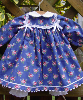 Hängekleid Rosenblau Bastelset
